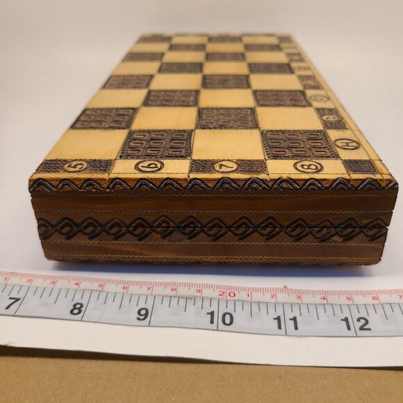 Vintage 1977 PTTK Nazwa Art Foto-Pam Chess Set - Picture 7 of 16